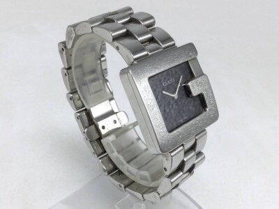 GUCCI G Face 3600M Black Dial Quartz Men Watch From Japan Fast