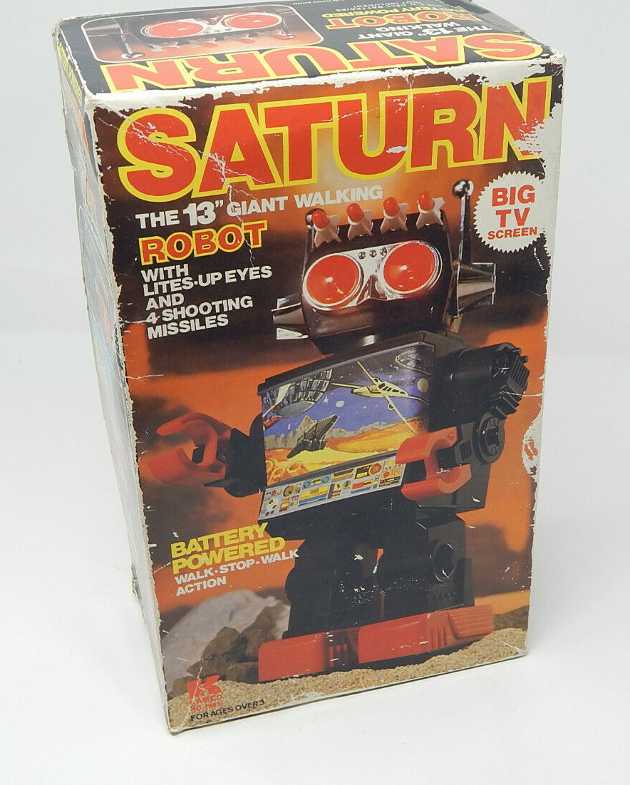 Untested Saturn 13 Inch Giant Walking Robot Original Kamco | eBay