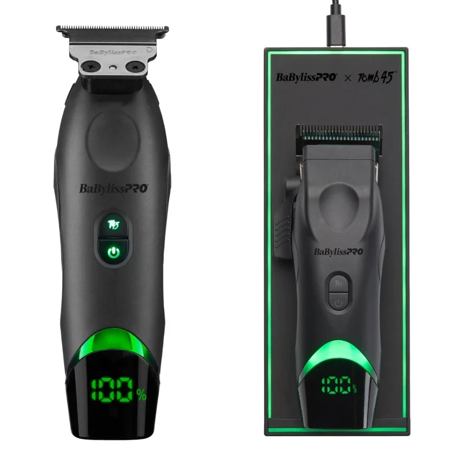 BaBylissPRO® x Tomb45® Wireless-Charging Trimmer with FREE