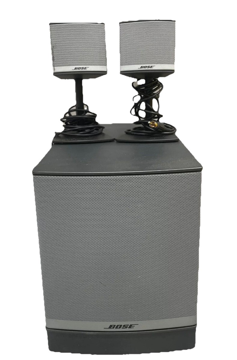BOSE Companion 3 Series ll Multimedia Speaker System Set Deep Bass