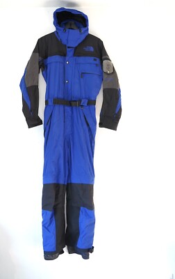 The North Face Vintage 90s Ski Snow Suit Extreme Gear Blue Black