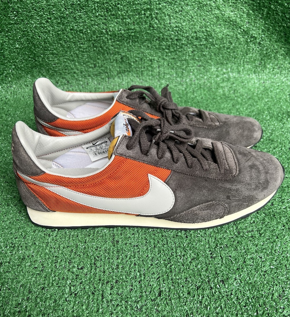 Nike Pre Montreal Racer Mesa Orange Granite Running Shoes Mens Sz