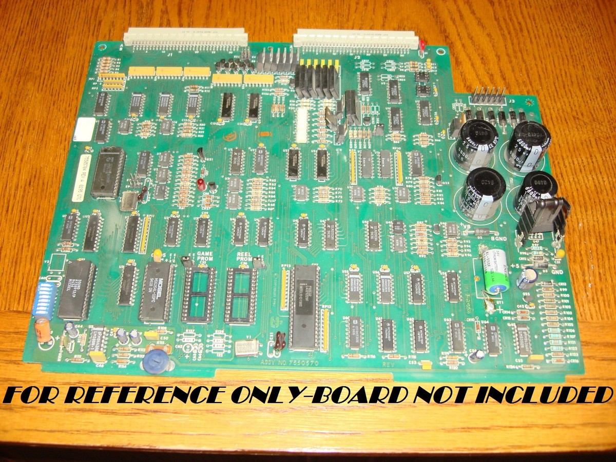 IGT S+ S-Plus Slot machine RAM clear IVC123 chip instructions w