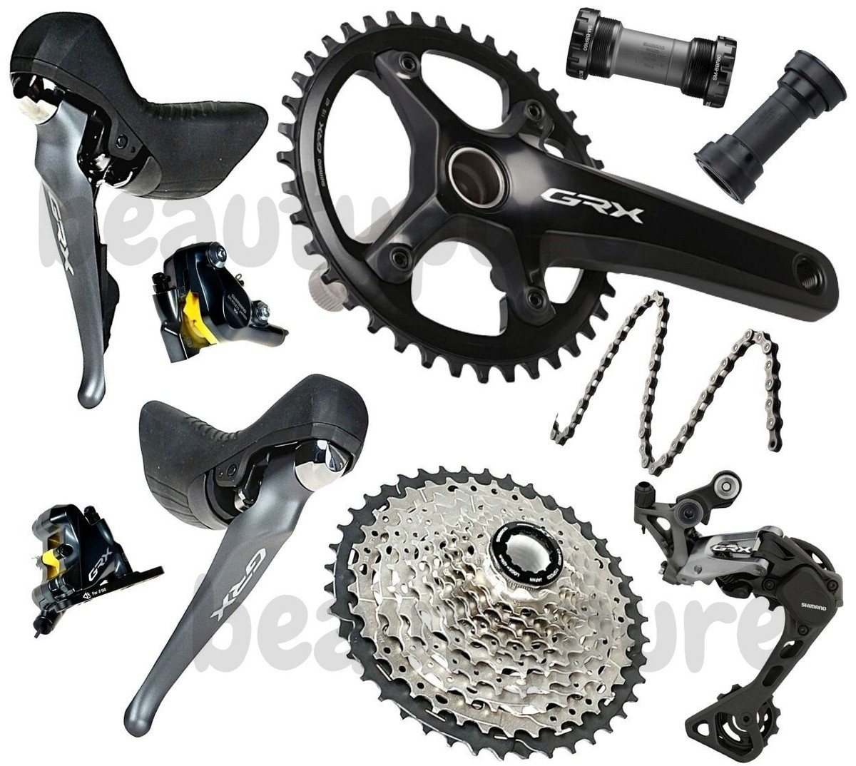 Shimano GRX RX810 Mechanical Groupset 1x11 Spd New | eBay