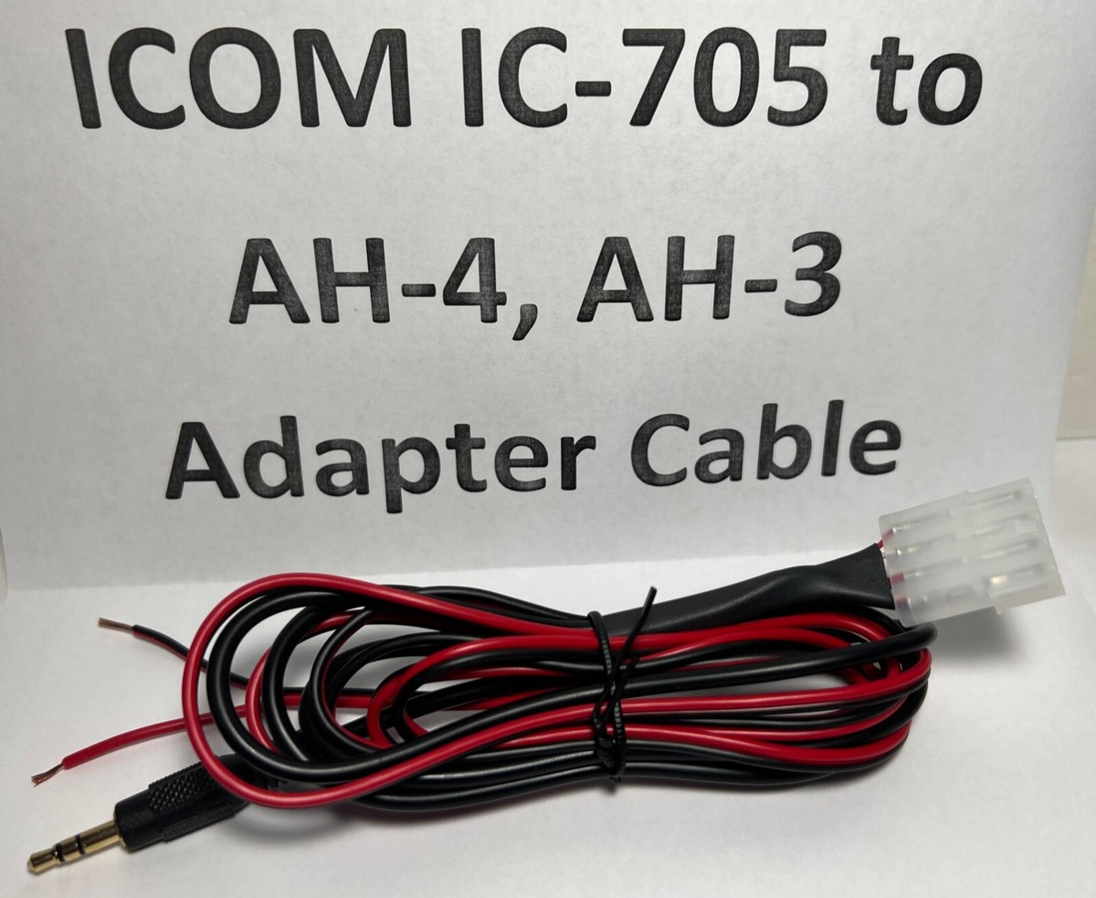 ICOM IC-705 to AH-4 AH-3 AH-730 Antenna tuner control cable