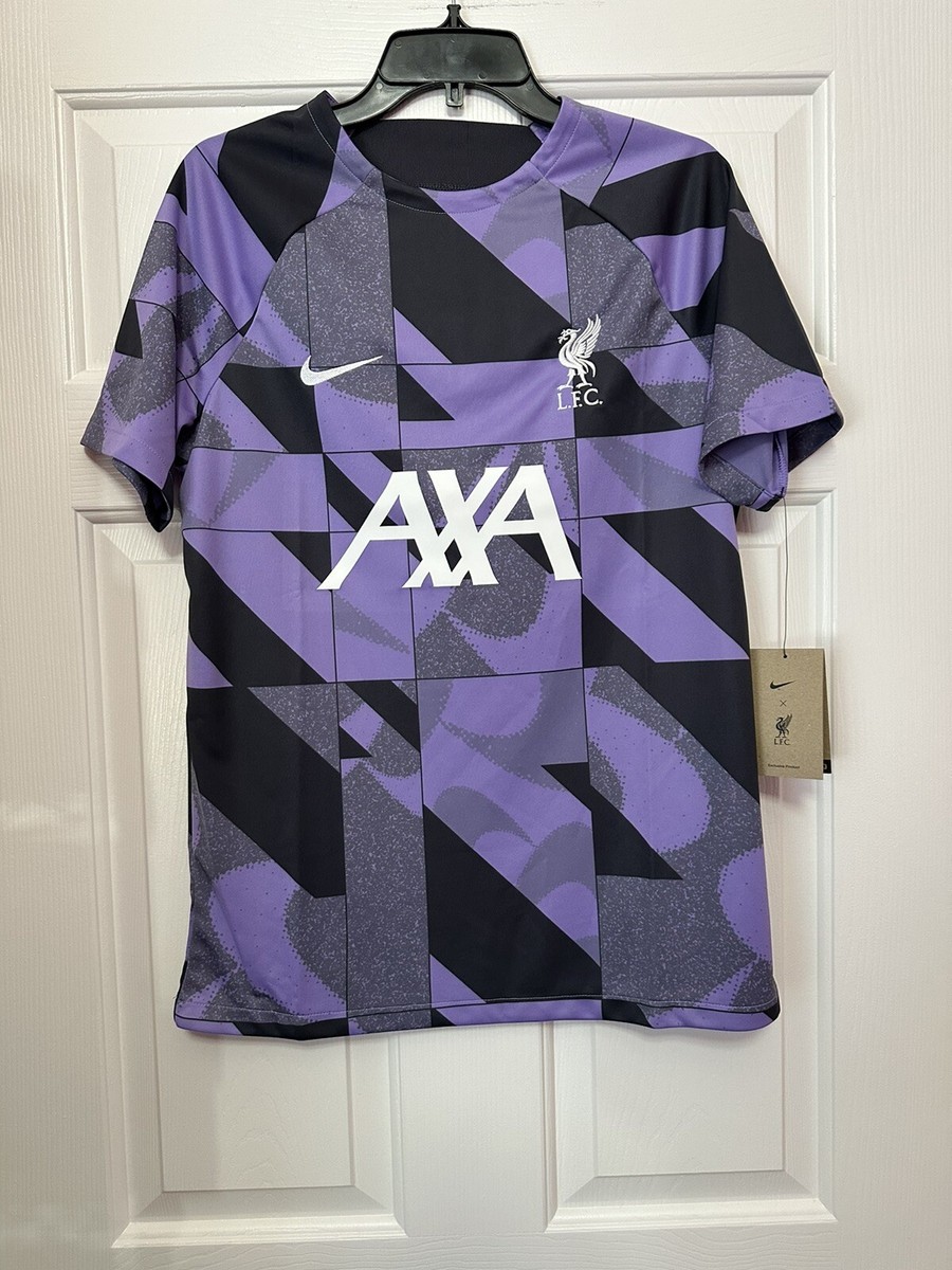 Nike Liverpool FC Academy Pro Third Dri Fit Jersey Purple Size M