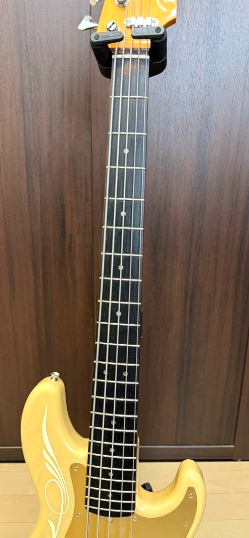 Fender DELUXE JAZZ BASS V KAZUKI ARAI EDITION Mod Vintage Blonde