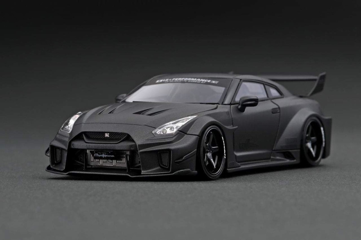 1:43 Nissan 35GT-RR LB-Silhouette WORKS GT - Matte Black
