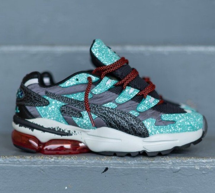 Puma Cell Alien Space Punk 371880-01 Mens Blue basketball shoes