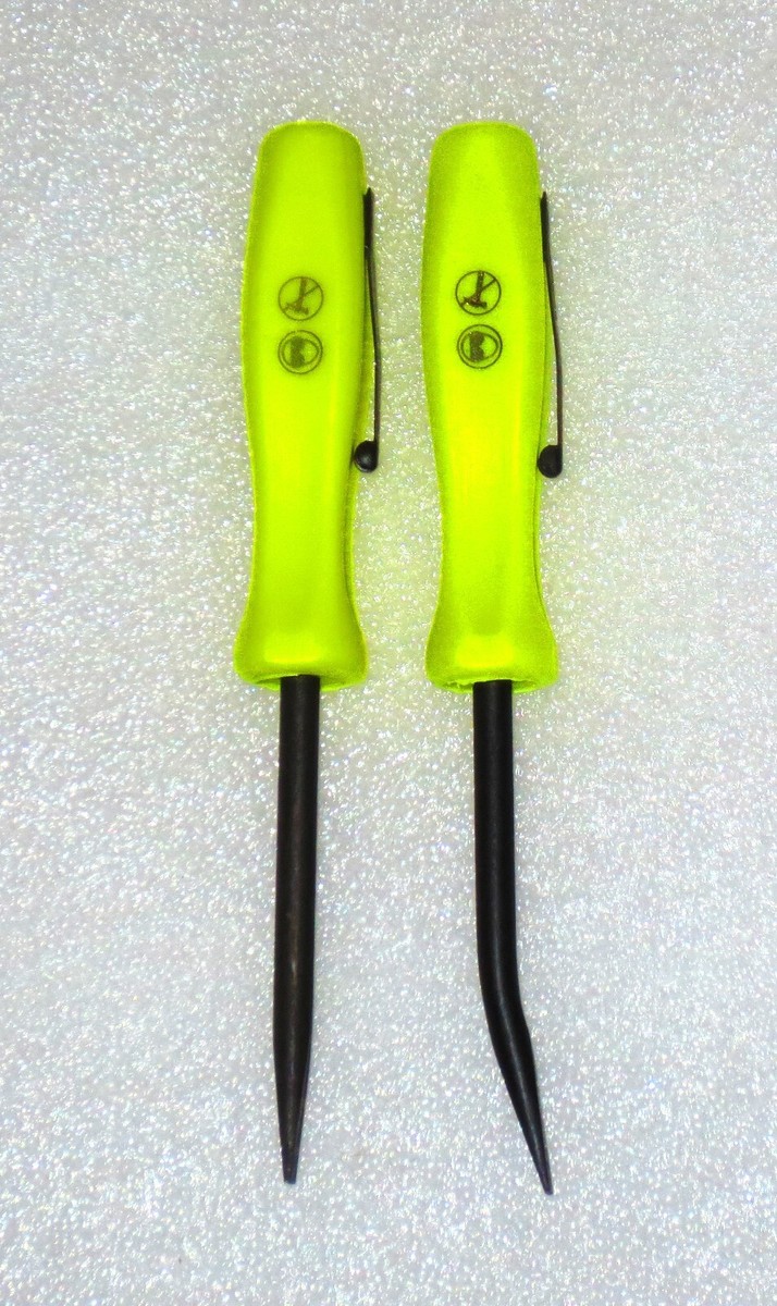 NEW Snap-On POCKET PRY BAR SET ~ STRAIGHT & BENT BLADE PBMB5 *HI