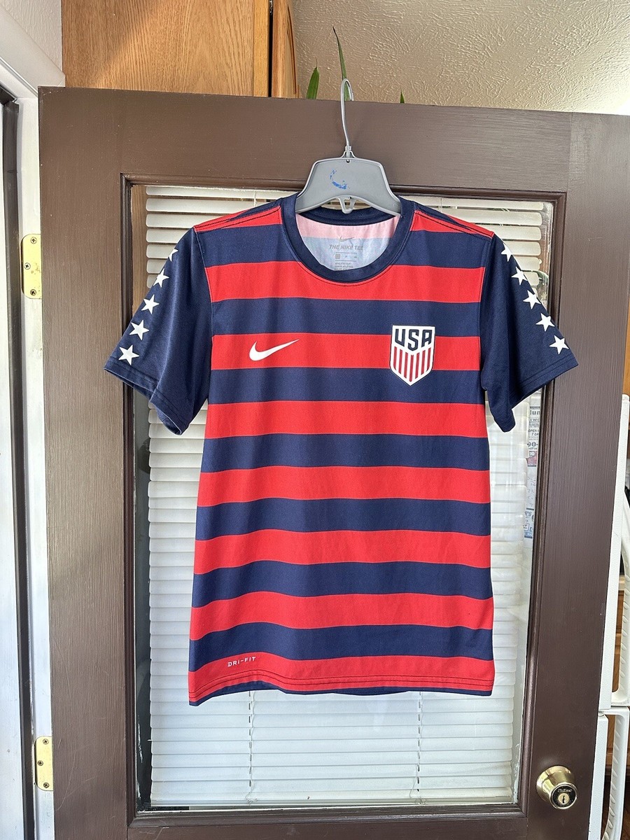 Authentic Nike USA USMNT 2017 Gold Cup Football Soccer Jersey Kit