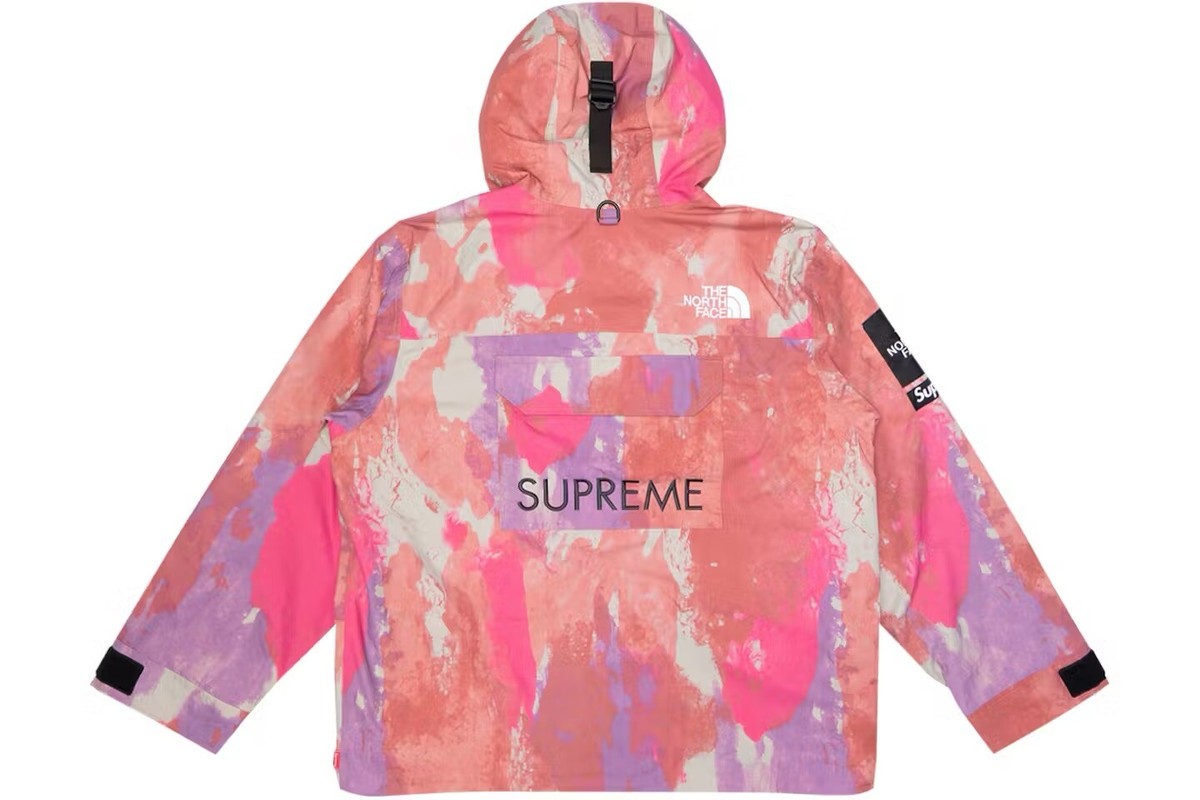 North face X Supreme Pink Cargo Jacket Size M | eBay