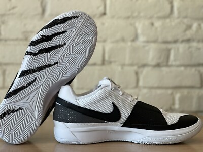 Nike Ja 1 Scratch 2.0 White Black White Panda FQ4796-101 Men Size