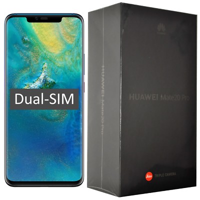 New Huawei Mate 20 Pro Dual-SIM LYA-L29 128GB Twilight Factory