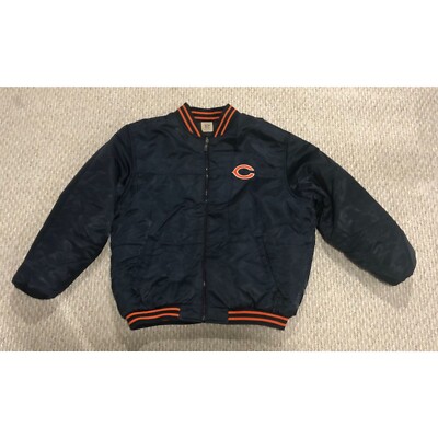 Vintage NFL Reebok Chicago Bears Gridiron Classics Reversible Zip