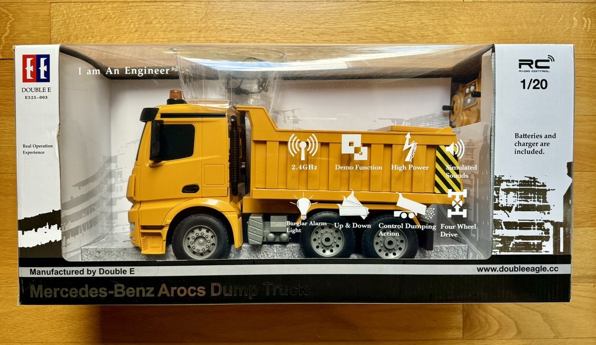 Double E Eagle Heavy Industry RC Mercedes-Benz Arocs Dump Truck 1