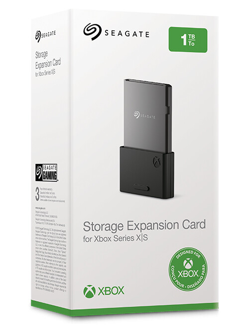 new Seagate Storage Expansion Card for Xbox Series X|S 1TB Solid