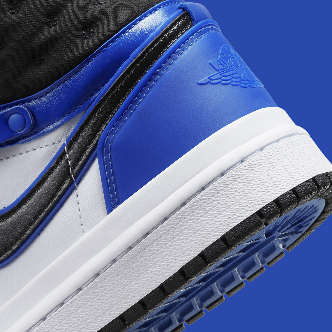 Women's Nike Air Jordan 1 Acclimate Royal Toe Blue Game Black