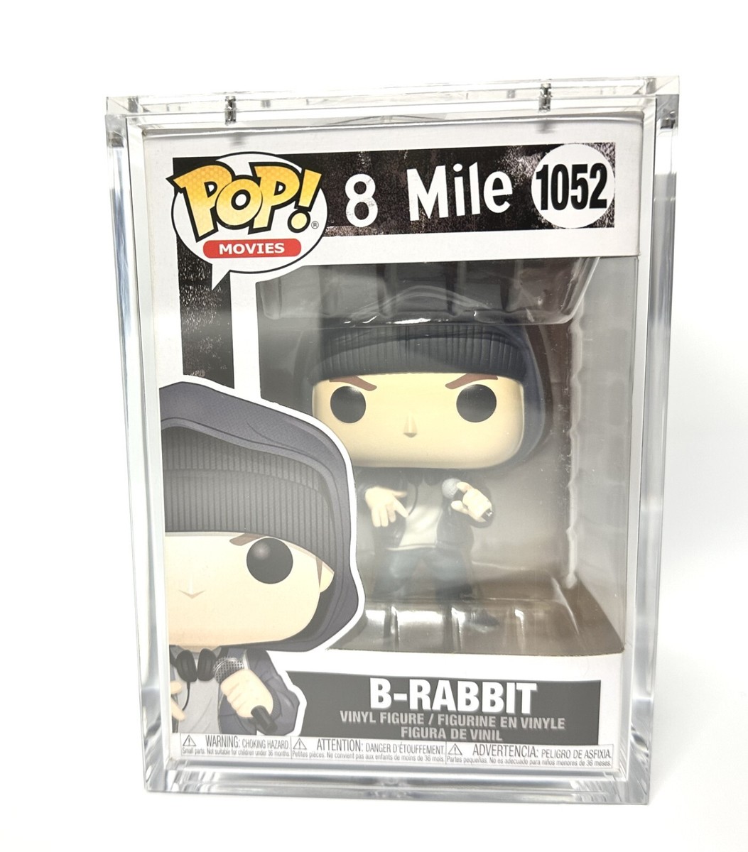 Funko Pop Movies/Rocks 1052 8 Mile B-Rabbit Eminem w/ PopShield