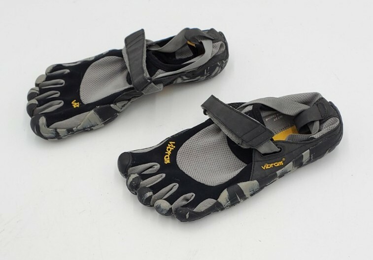 Vibram Fivefingers EVO M1485 Grey Barefoot Trail Running Shoes