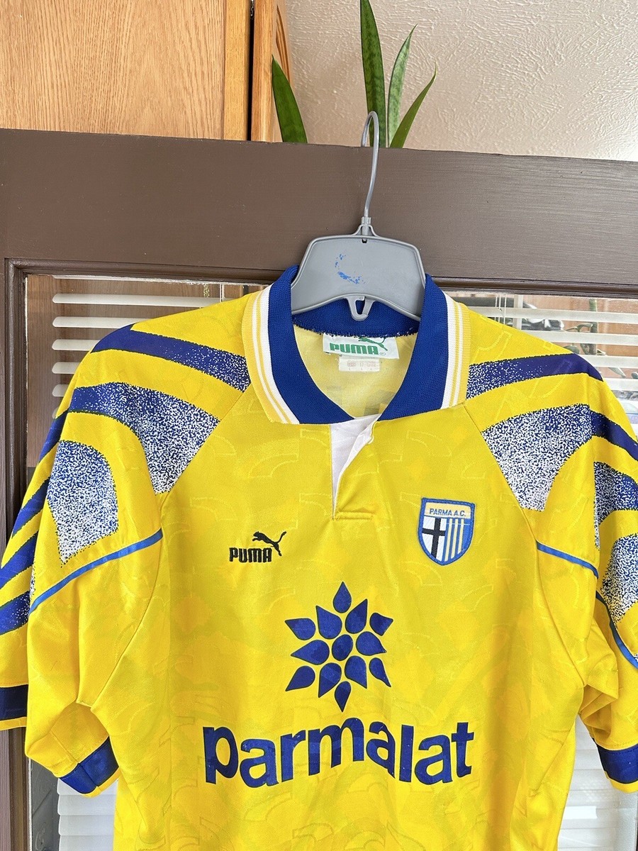 RARE Vintage Parmalat Parma A.C #10 Gianfranco Zola 1996 Soccer