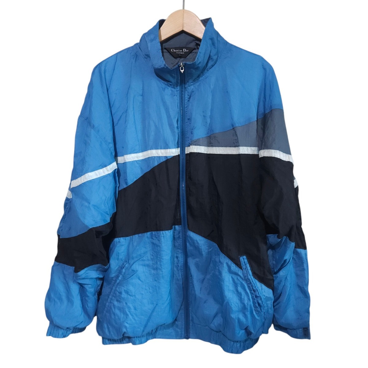 Vintage Christian Dior Monsieur Windbreaker Track Jacket Men's