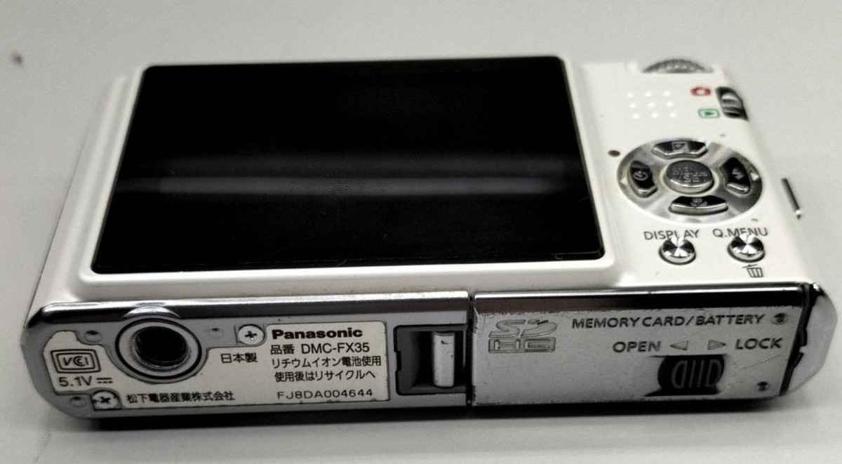 PANASONIC DMC-FX35 Digital Camera 10 Mega Pixels FJ8DA4644 | eBay
