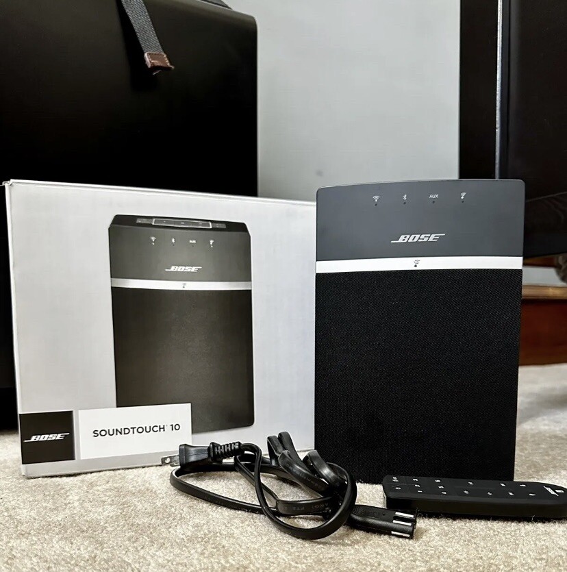 Bose SoundTouch 10 Wireless Music Speaker System Used /Remote Bose