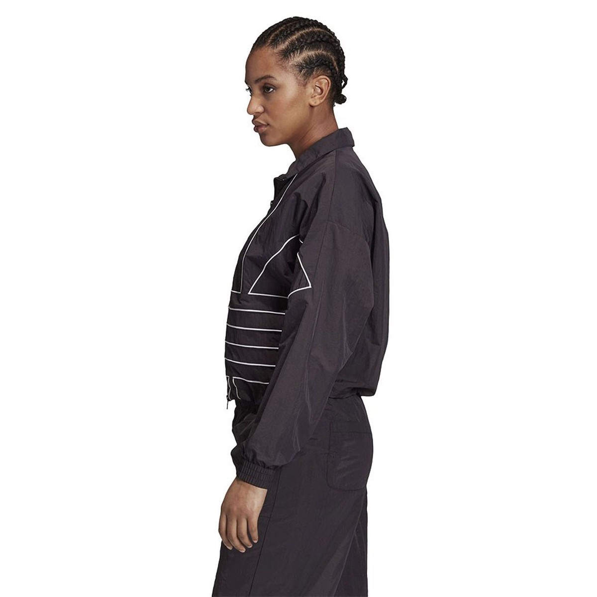 Adidas Originals Large Outline Trefoil Logo Track Top Training