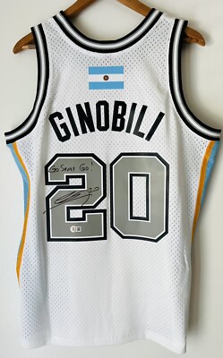 Manu Ginobili signed San Antonio 