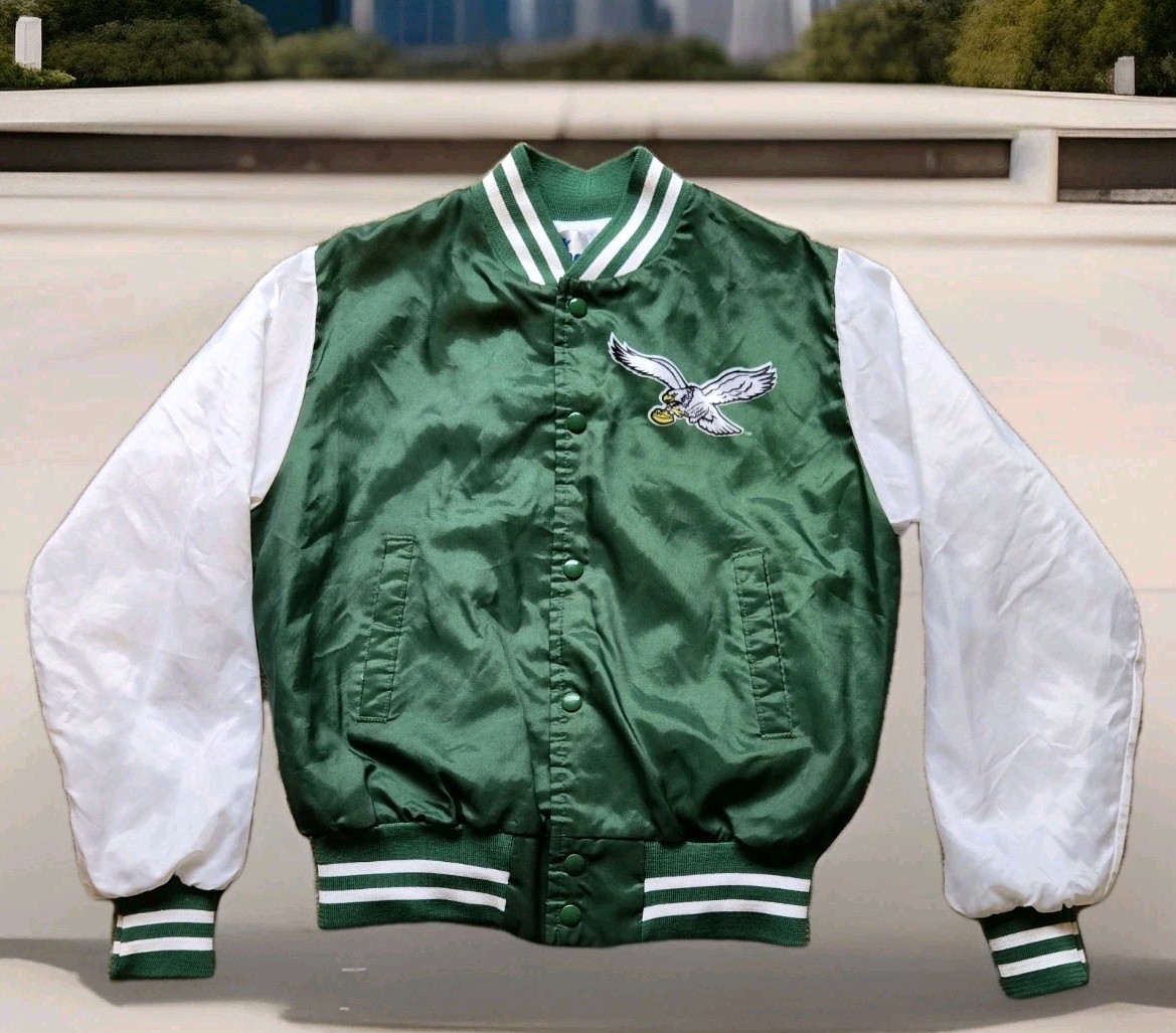Vintage 1990s ChalkLine NFL Philadelphia Eagles Jacket Size 18-20