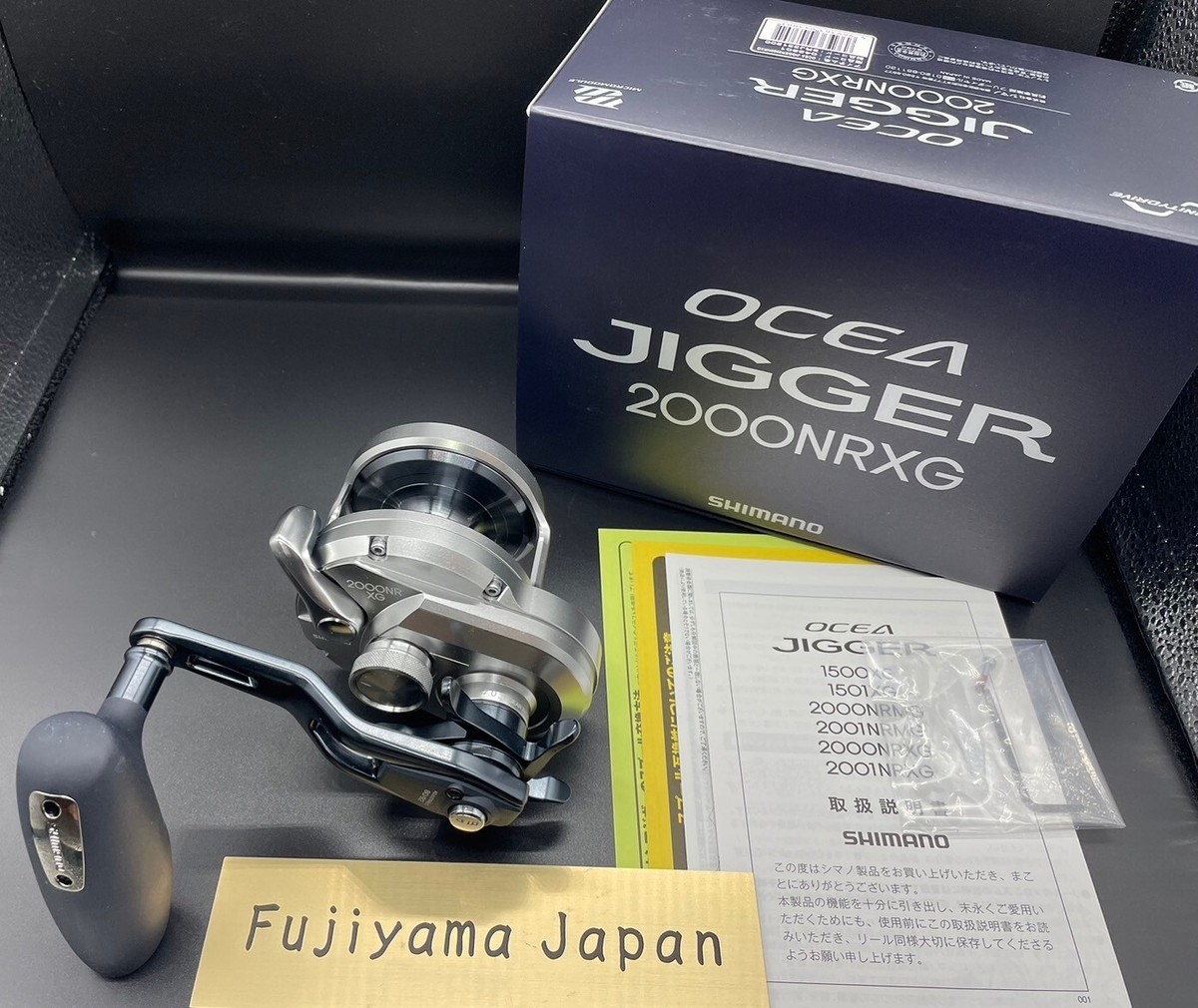 SHIMANO 21 OCEA JIGGER 2000NRXG RIGHT Handle 2000 NRXG Gear Ratio