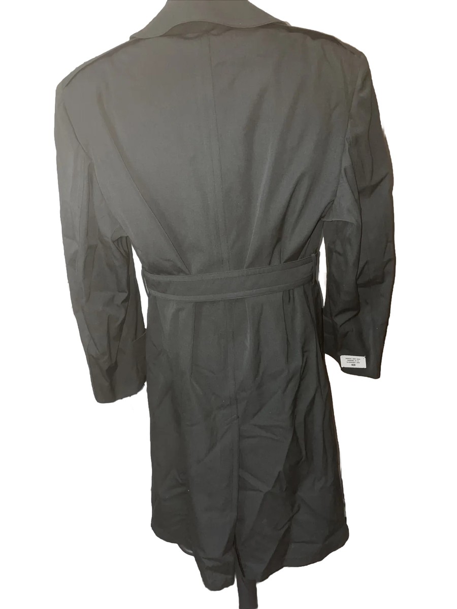 PRY シュウト Back-Vent Washed-Serge Overcoat Back-Vent Washed