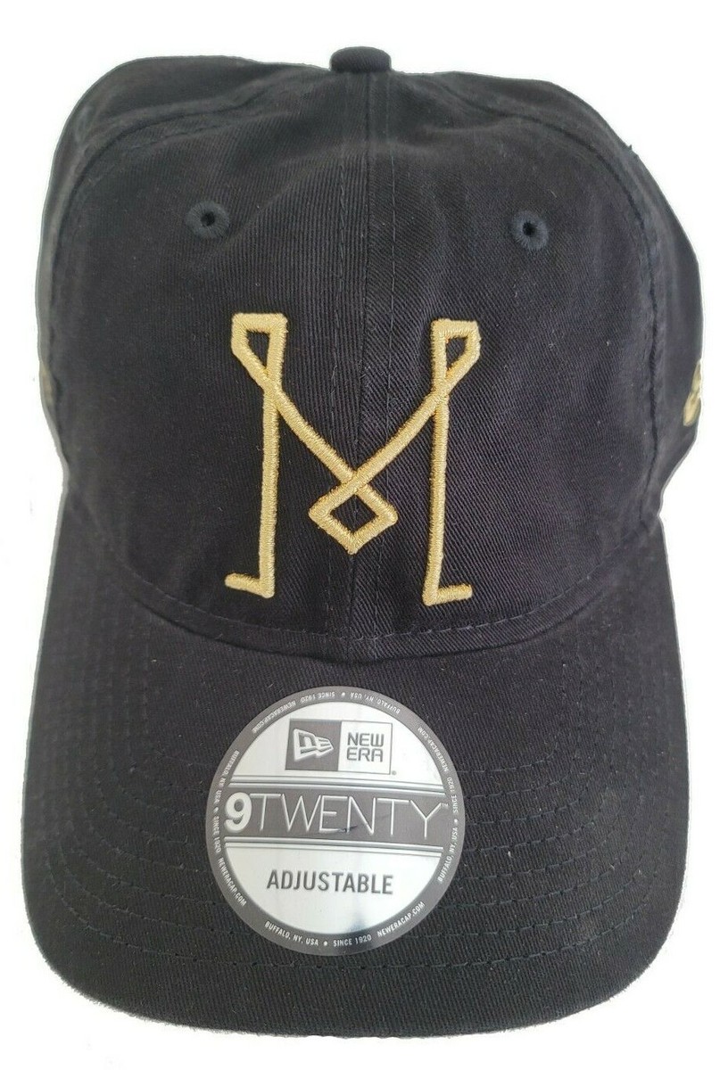 NEW Inter Miami CF New Era Primary Gold Logo 59FIFTY Black