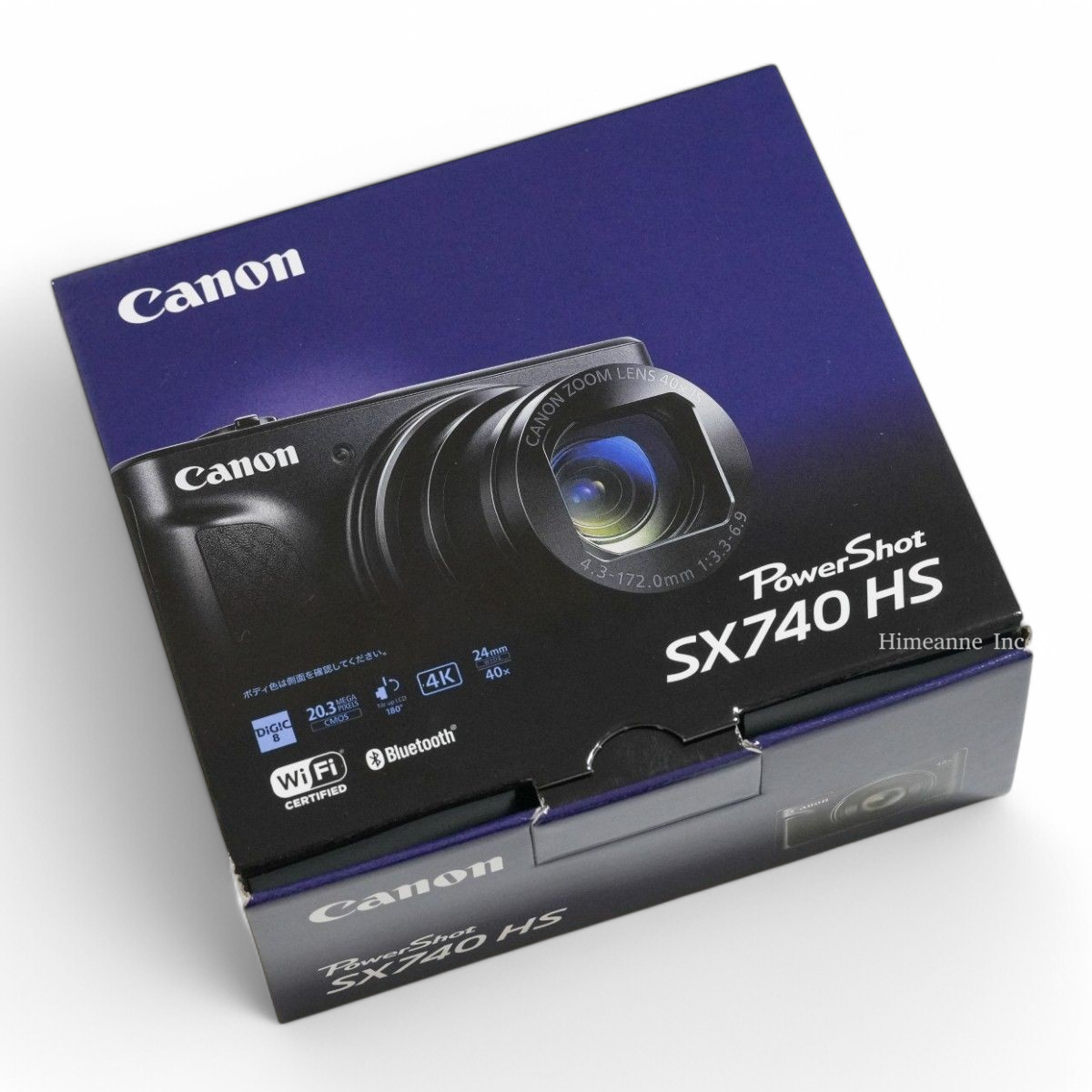 Canon PowerShot SX740 HS Black Compact Digital Camera Zoom Lens