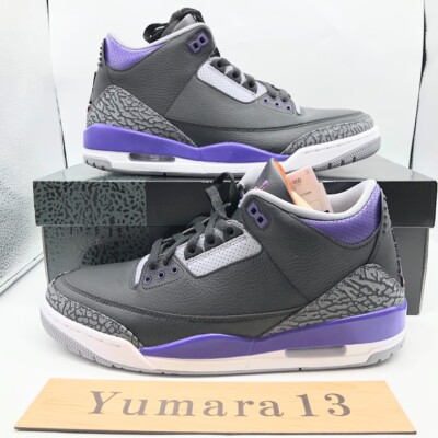 Nike Air jordan 3 Retro UNC Court Purple Dark Iris True Blue