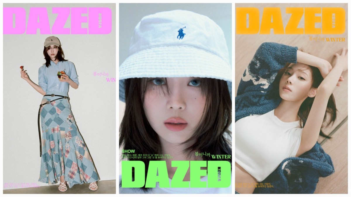 AESPA WINTER Dazed & Confused Korea 2024 03 March Magazine Edition