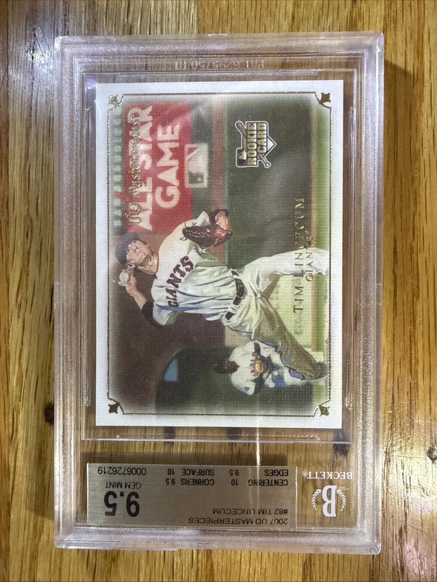 Upper Deck Tim Lincecum Baseball Sports Trading Cards