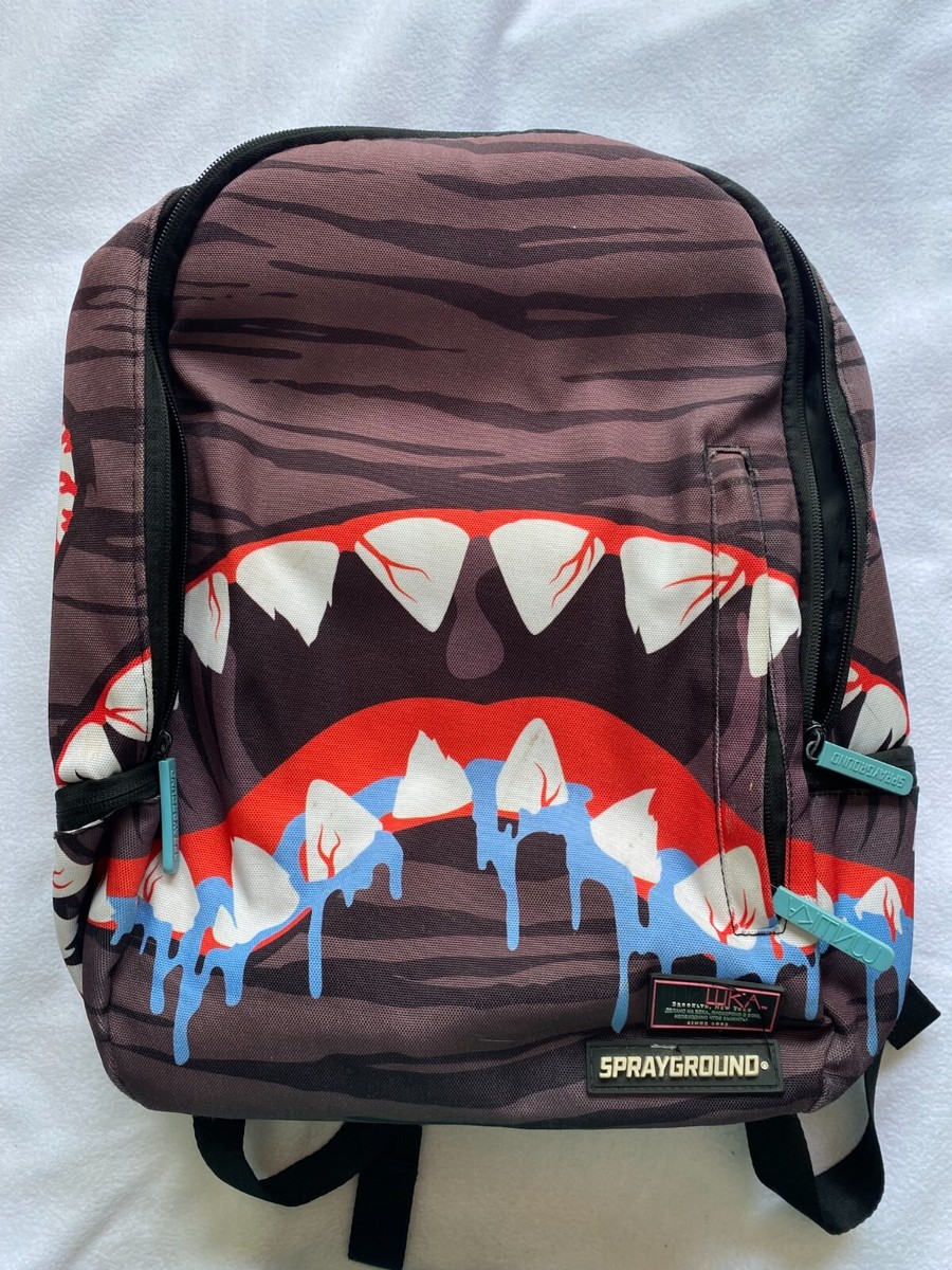 SPRAYGROUND x MISHKA MNWKA SHARK BACKPACK *VERY RARE DEADSTOCK* | eBay