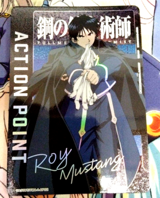 Union Arena Card Fullmetal Alchemist Roy Mustang Action Point AP