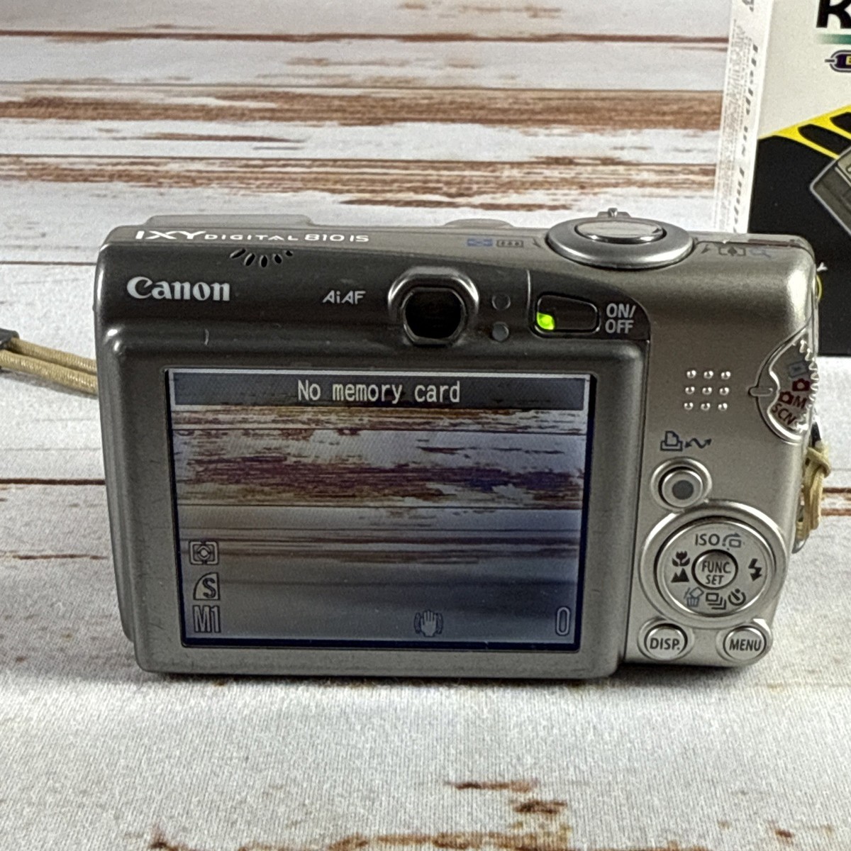 Canon IXY DIGITAL 810IS 8.0MP Digital Camera Silver Used | eBay