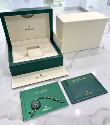 Authentic ROLEX Watch Box For Sky Dweller 326934 326933 FULL SET