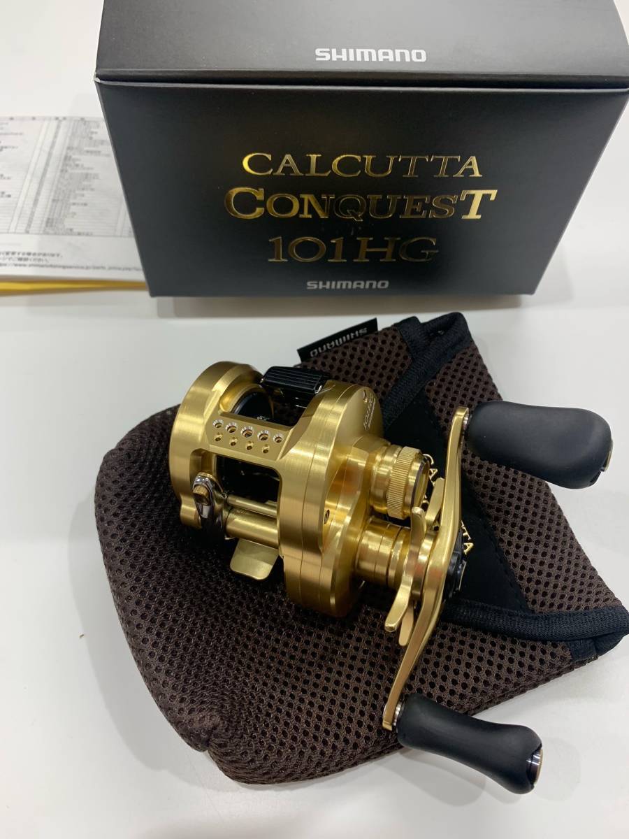 Shimano 21 CALCUTTA CONQUEST 101 LEFT Baitcasting Fishing Reel | eBay