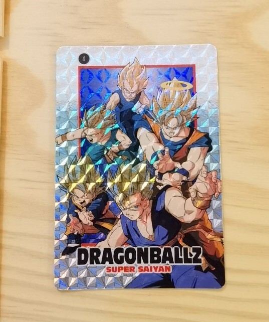 1994 Dragon Ball Z PP Card SPECIAL Prism HARD Number 4 | eBay