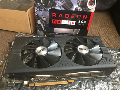 AMD RX 470 RX470 Sapphire Nitro+ 8GB GDDR5 GPU | eBay