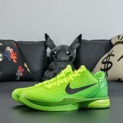 Size 9.5 - Nike Zoom Kobe 6 Protro Low Grinch for sale online | eBay
