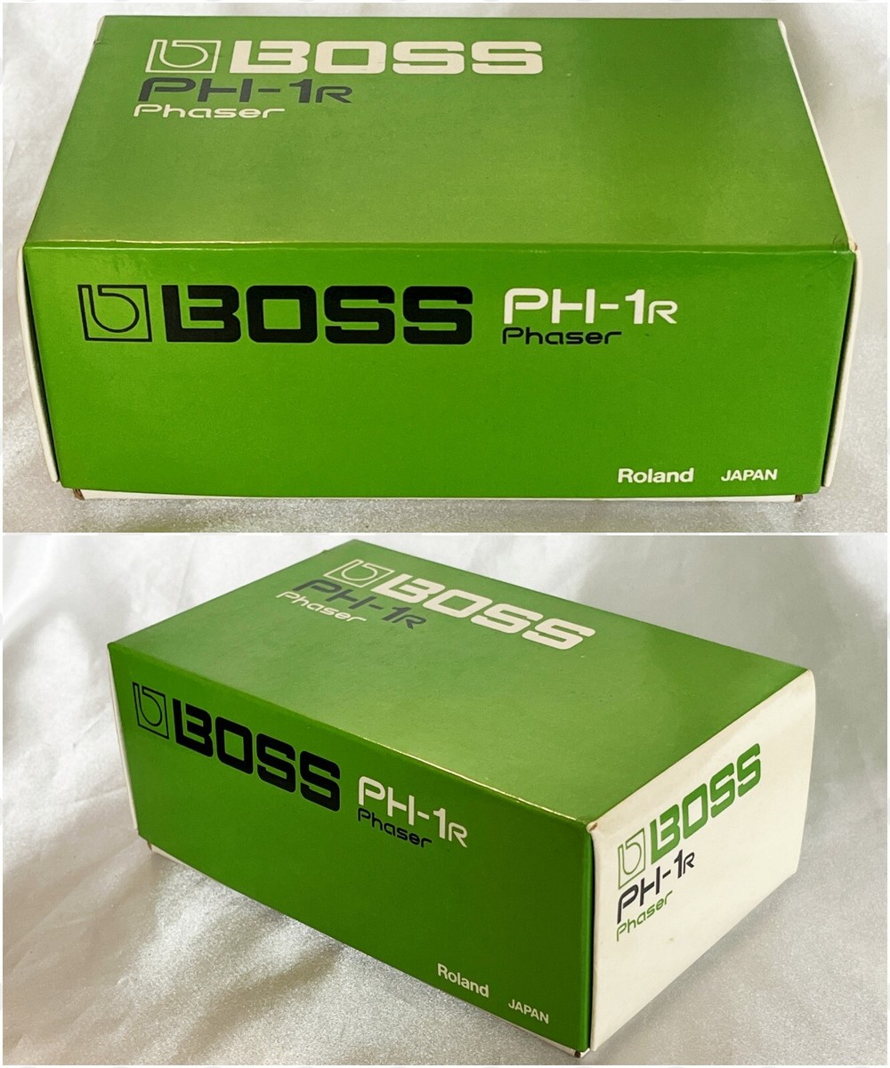 BOSS PH-1R Phaser 1984 W/Box Vintage Guitar Pedal Made in Japan