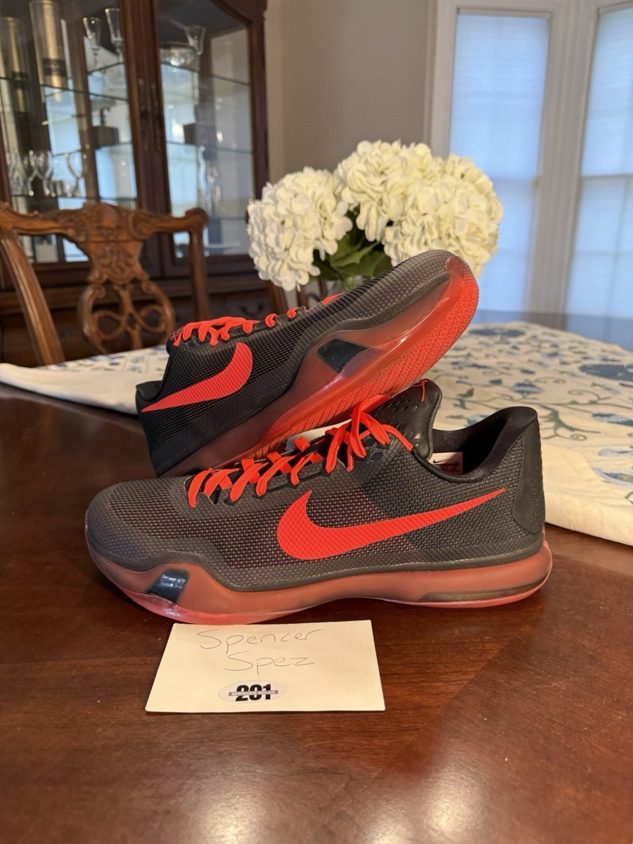 Nike Kobe 10 Bright Crimson 2015 (705317-060) Men's Size 14 Brand