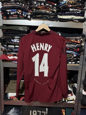 Nike Henry Arsenal Champions League 2005 2006 Long Sleeve Soccer