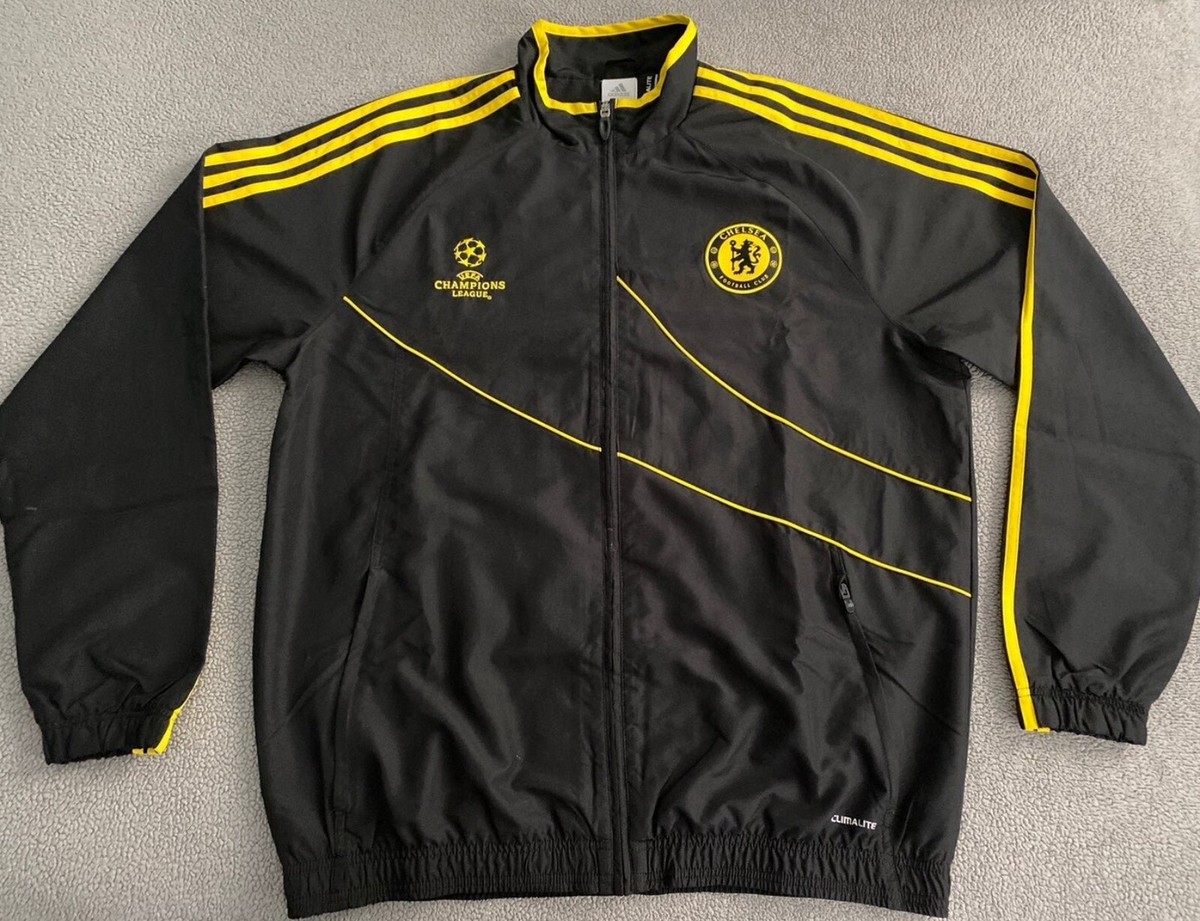 CHELSEA FC ADIDAS UEFA CHAMPIONS LEAGUE JACKET LARGE | eBay